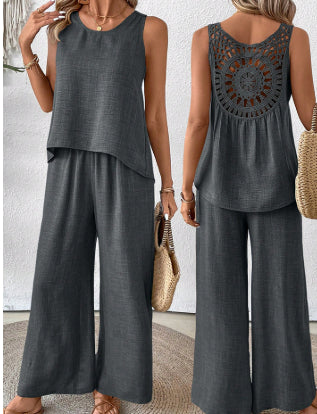 Ensemble 2 Pièces Femme Haut & Pantalon