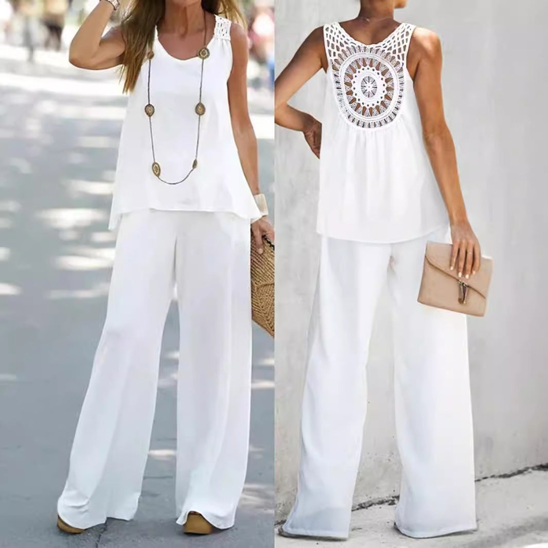 Ensemble 2 Pièces Femme Haut & Pantalon