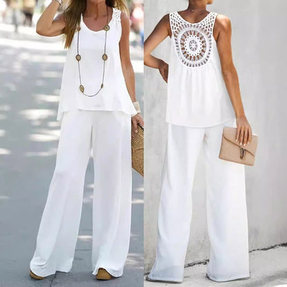 Ensemble 2 Pièces Femme Haut & Pantalon