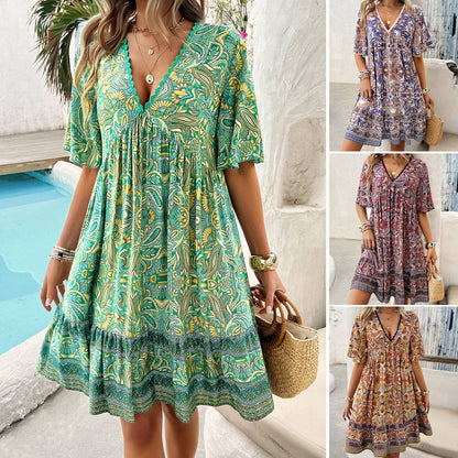 Robe Élégante Manches Longues Grande Taille