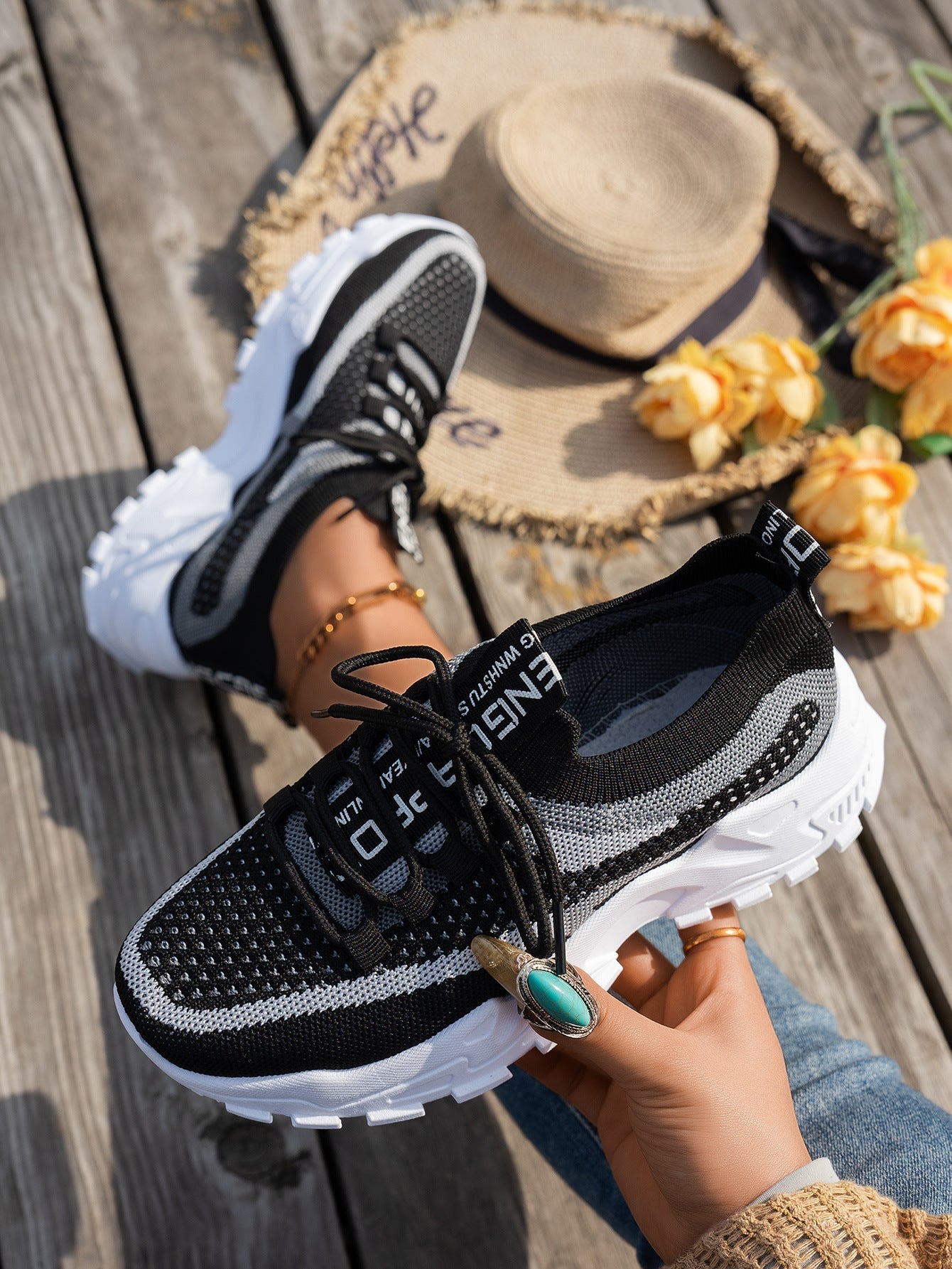 Basket Femme Légère Respirante Flyknit