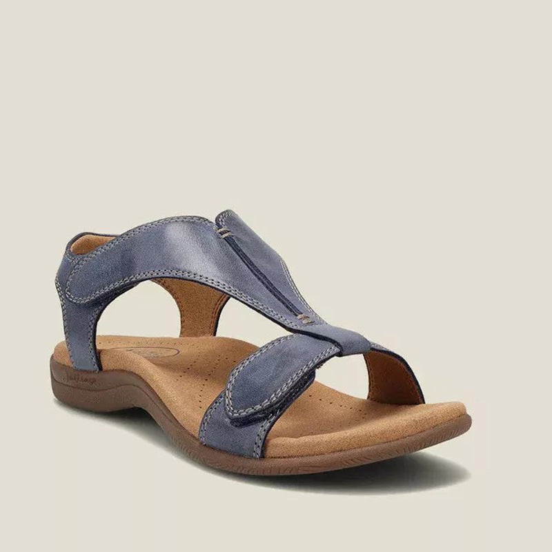 Sandales Plateforme Femme à Velcro