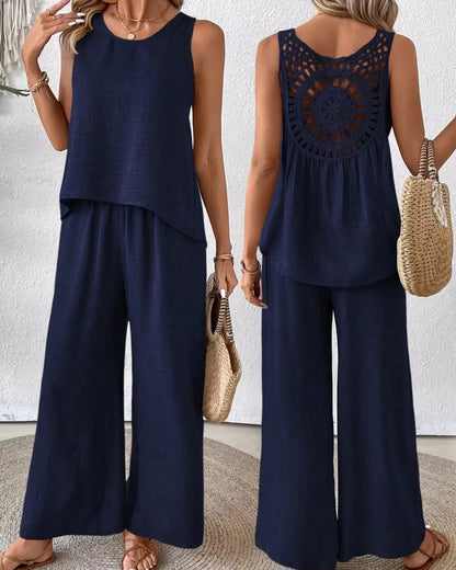 Ensemble 2 Pièces Femme Haut & Pantalon