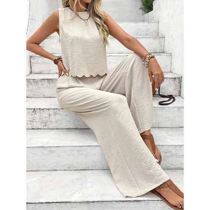 Ensemble Été Femme Débardeur & Pantalon