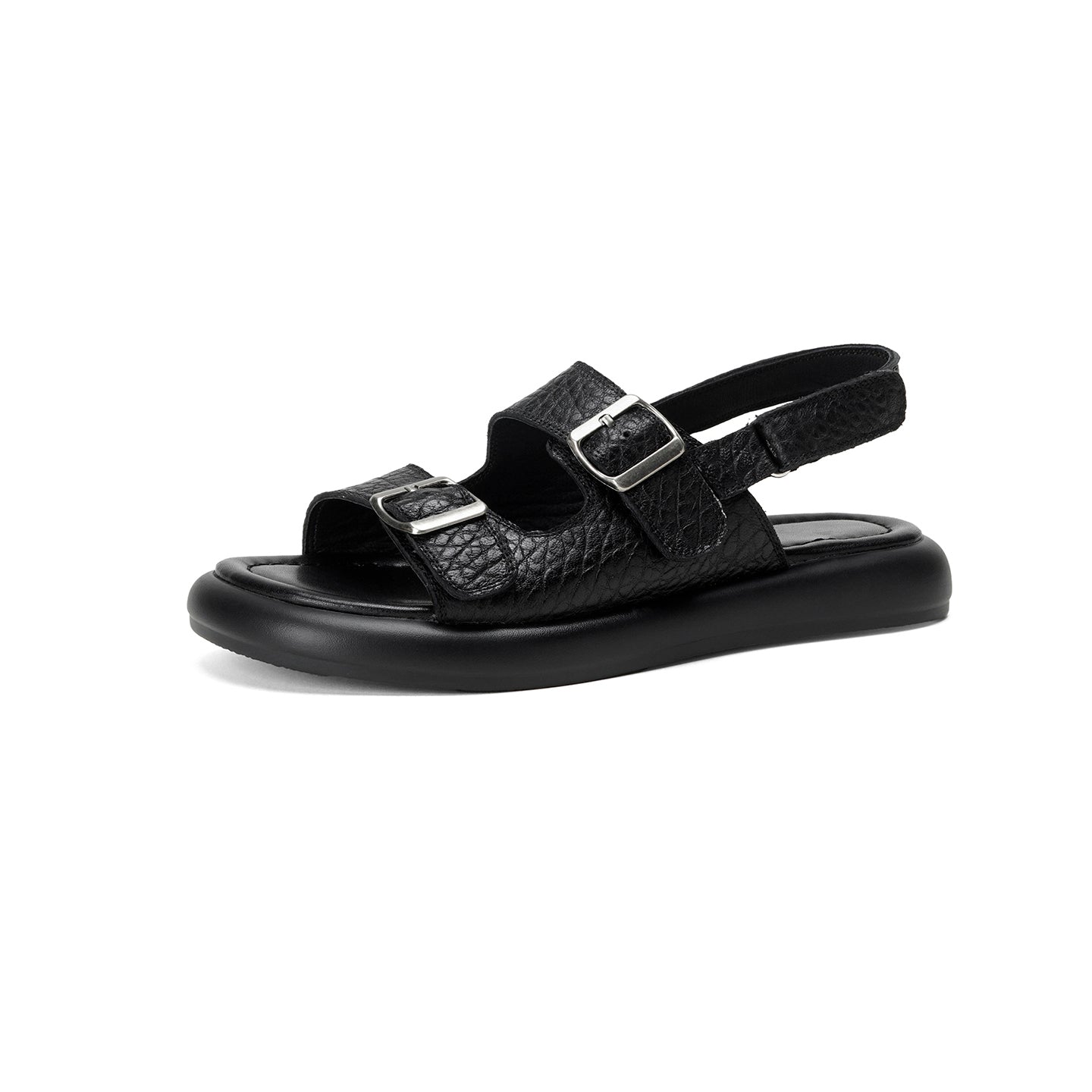 Sandales Plateforme Peau de Mouton