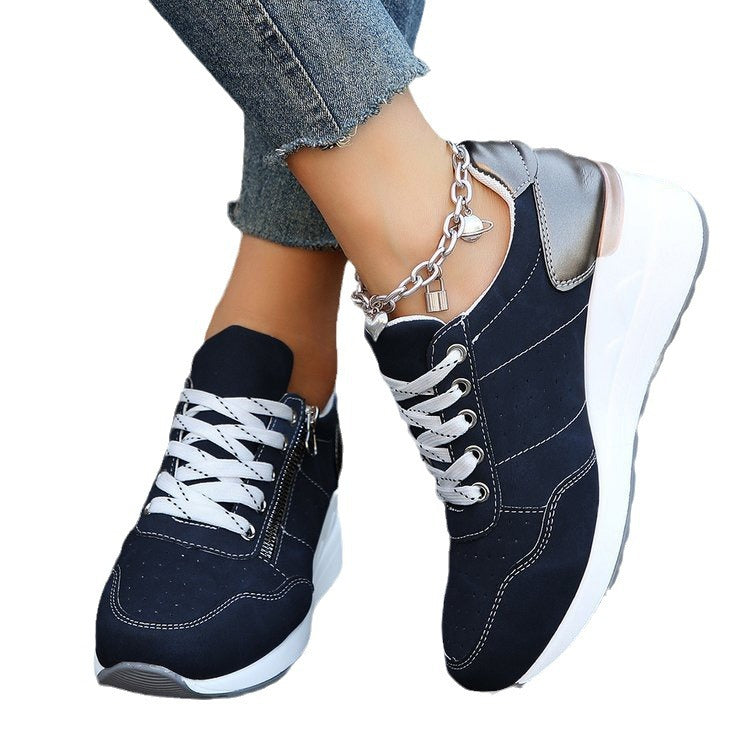 Basket Femme Semelle Épaisse Confort