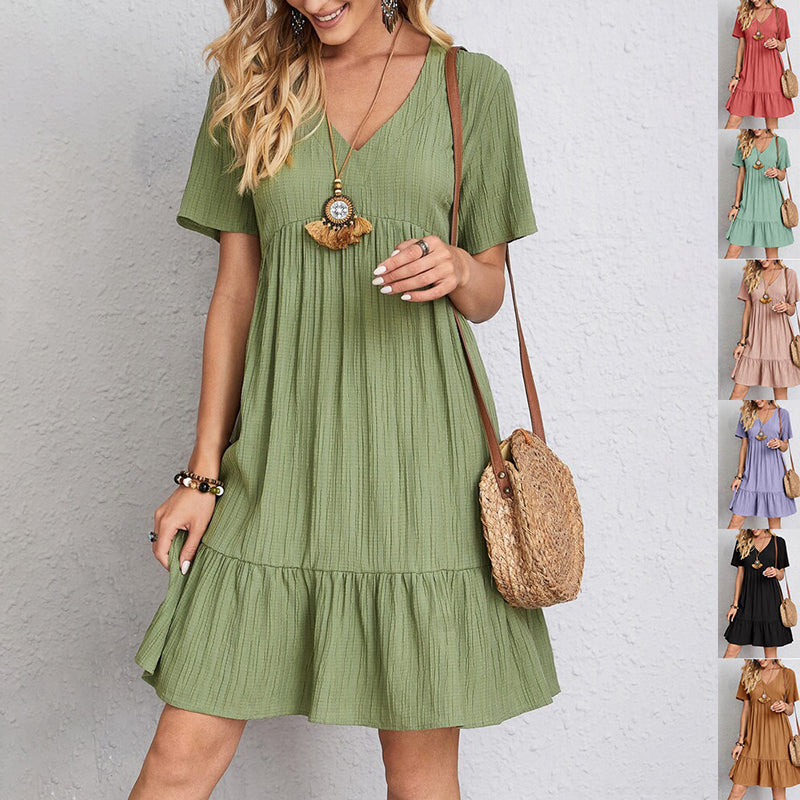 Robe Casual Fluide Grande Taille