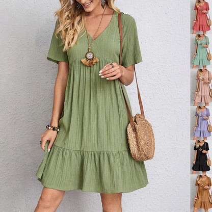 Robe Casual Fluide Grande Taille
