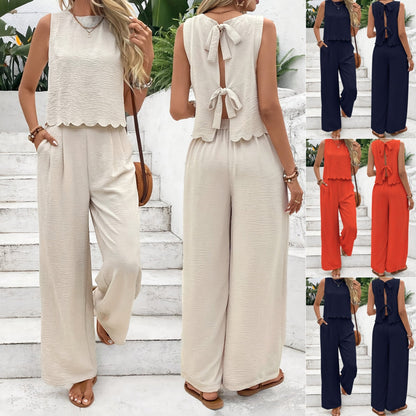 Ensemble Été Femme Débardeur & Pantalon