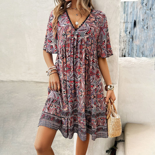 Robe Élégante Manches Longues Grande Taille