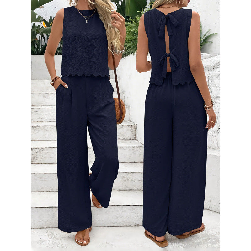 Ensemble Été Femme Débardeur & Pantalon