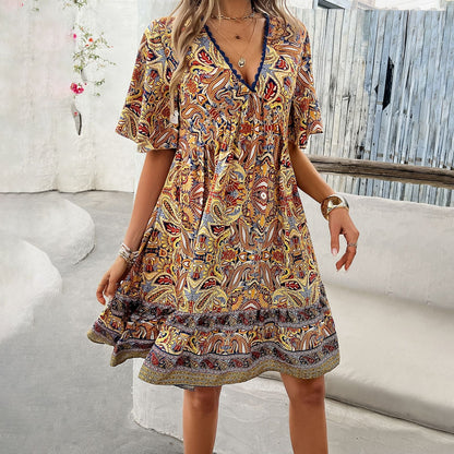 Robe Élégante Manches Longues Grande Taille