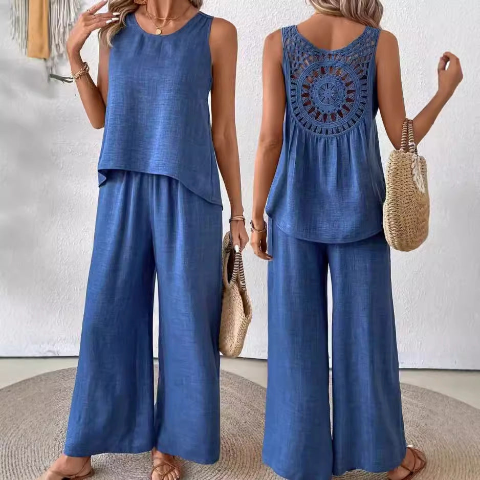 Ensemble 2 Pièces Femme Haut & Pantalon