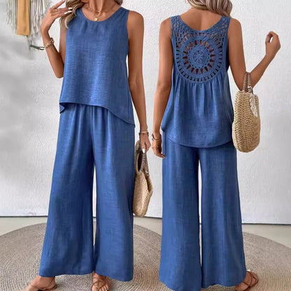 Ensemble 2 Pièces Femme Haut & Pantalon