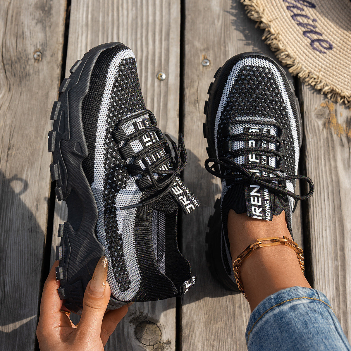 Basket Femme Légère Respirante Flyknit